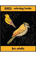 Bird coloring books for adults