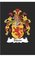 Düren: Düren Coat of Arms and Family Crest Notebook Journal (6 x 9 - 100 pages)