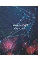 Daily Planner (53 weeks): Cool and Vintage Cover 8.5 X 11 in, large space to note and write your daily schedule as well as a to do list.