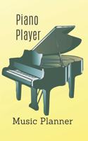 Piano Player Monthly Planner