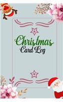 Christmas Card Log