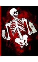Skeleton with Booze