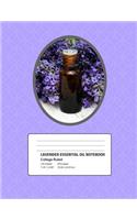 Lavender Essential Oil Notebook