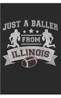 Just a Baller from Illinois Football Player Journal