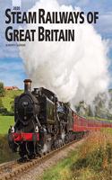 STEAM RAILWAYS OF GREAT BRITAIN 2020 SQU