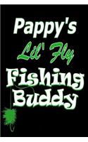 Pappy's Lil' Fly Fishing Buddy (Green): Fishing Journal for Kids - Camping Gear - Record Memories