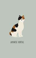 Japanese Bobtail Cat: Notebook 120-Page Lined Journal for Cat Lovers(5 Gifts for Cat Lovers)