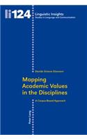 Mapping Academic Values in the Disciplines