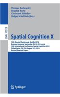Spatial Cognition X