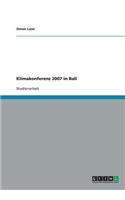 Klimakonferenz 2007 in Bali