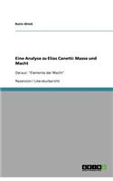 Eine Analyse zu Elias Canetti