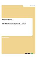 Machbarkeitsstudie Saudi-Arabien