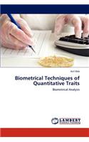 Biometrical Techniques of Quantitative Traits