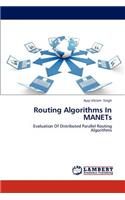 Routing Algorithms in Manets