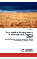 Crop Residue Management in Rice-Wheat Cropping System