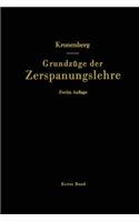Grundzüge Der Zerspanungslehre