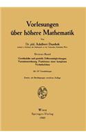 Vorlesungen Über Höhere Mathematik