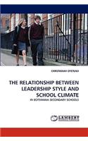 Relationship Between Leadership Style and School Climate