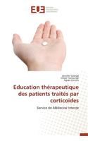 Education thérapeutique des patients traités par corticoïdes