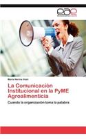 Comunicación Institucional en la PyME Agroalimenticia