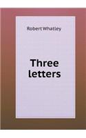 Three letters: (English)
