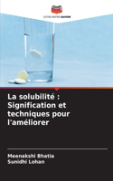 La solubilité