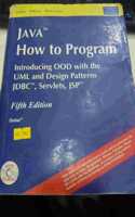 Java How To Program, 5Th Edition (With Cd)