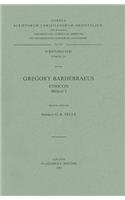 Gregory Barhebraeus Ethicon (Memra I)