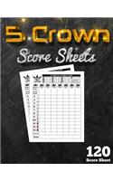 5 Crowns Score Sheets