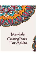 Mandala Coloring Book For Adults