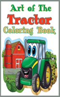 Art Of The Tractor Coloring Book