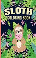 Sloth Coloring Book