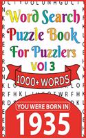 Word Search Puzzle Book For Puzzlers