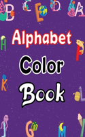 alphabet color book: alphabet coloring book