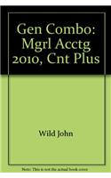 Gen Combo: Mgrl Acctg 2010, Cnt Plus