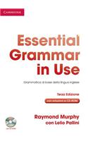 Essential Grammar in Use with Answers with CD-ROM Italian Edition : Grammatica di Base della Lingua Inglese