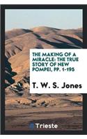 The Making of a Miracle: The True Story of New Pompei, Pp. 1-195