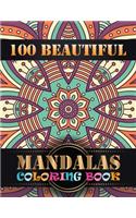 100 Beautiful Mandalas Coloring Book