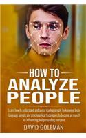 How to Analyze People