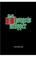 Gangsta Wrapper Notebook: Lined journal for vacation, cruise, weekend and holiday fans - paperback, diary gift for men, women and children