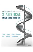 Introduction to Statistical Investigations