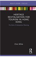 Heritage Revitalisation for Tourism in Hong Kong