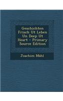 Geschichten Frisch UT Leben Un Deep UT Heart