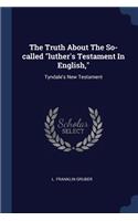 Truth About The So-called 