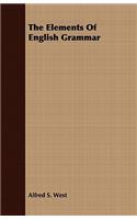 The Elements Of English Grammar