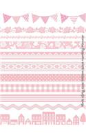 Pink Girly Cute Pattern 2016 Monthly Planner