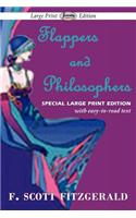 Flappers and Philosophers (Large Print Edition): (English)