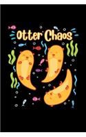 Otter Notizbuch Otter Chaos