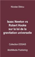 Isaac Newton vs Robert Hooke sur la loi de la gravitation universelle