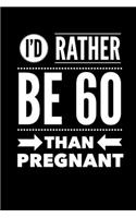I'd Rather Be 60 Than Pregnant